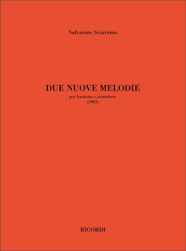Due Nuove Melodie